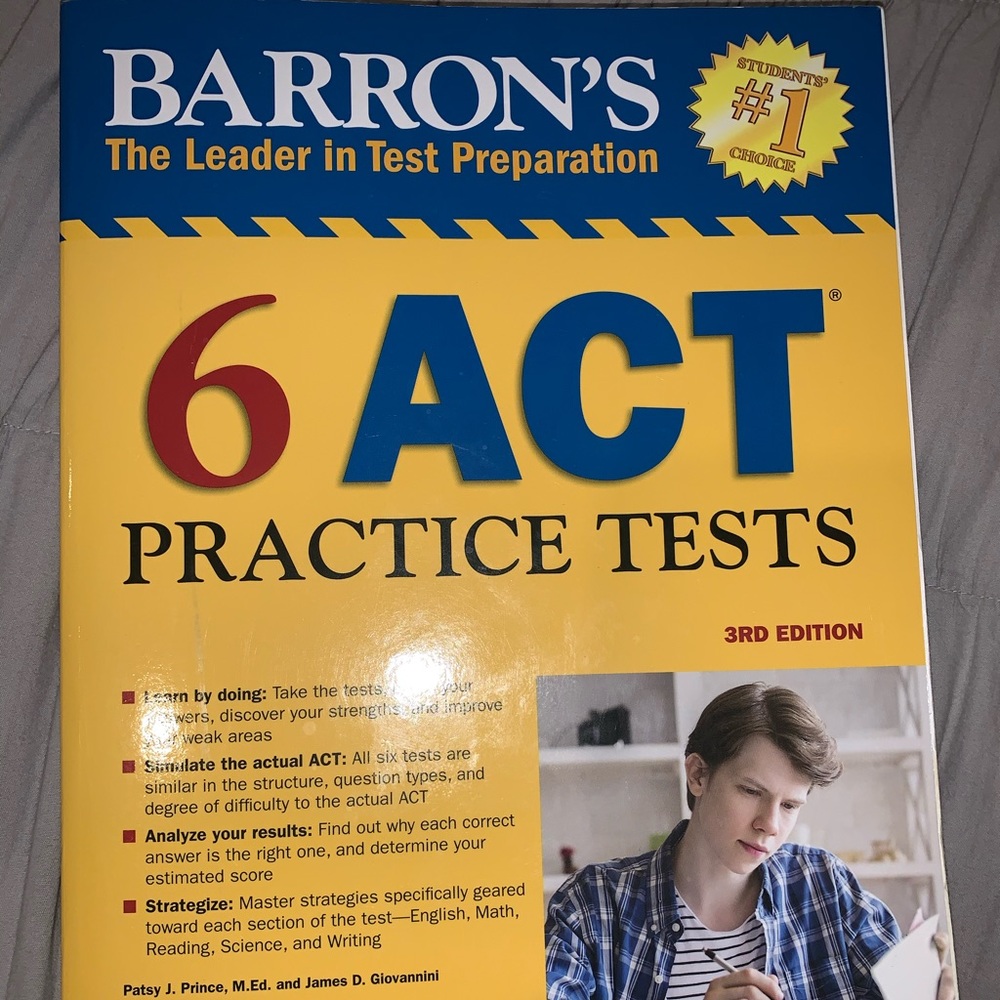 Barron’s 6 ACT Practice Tests